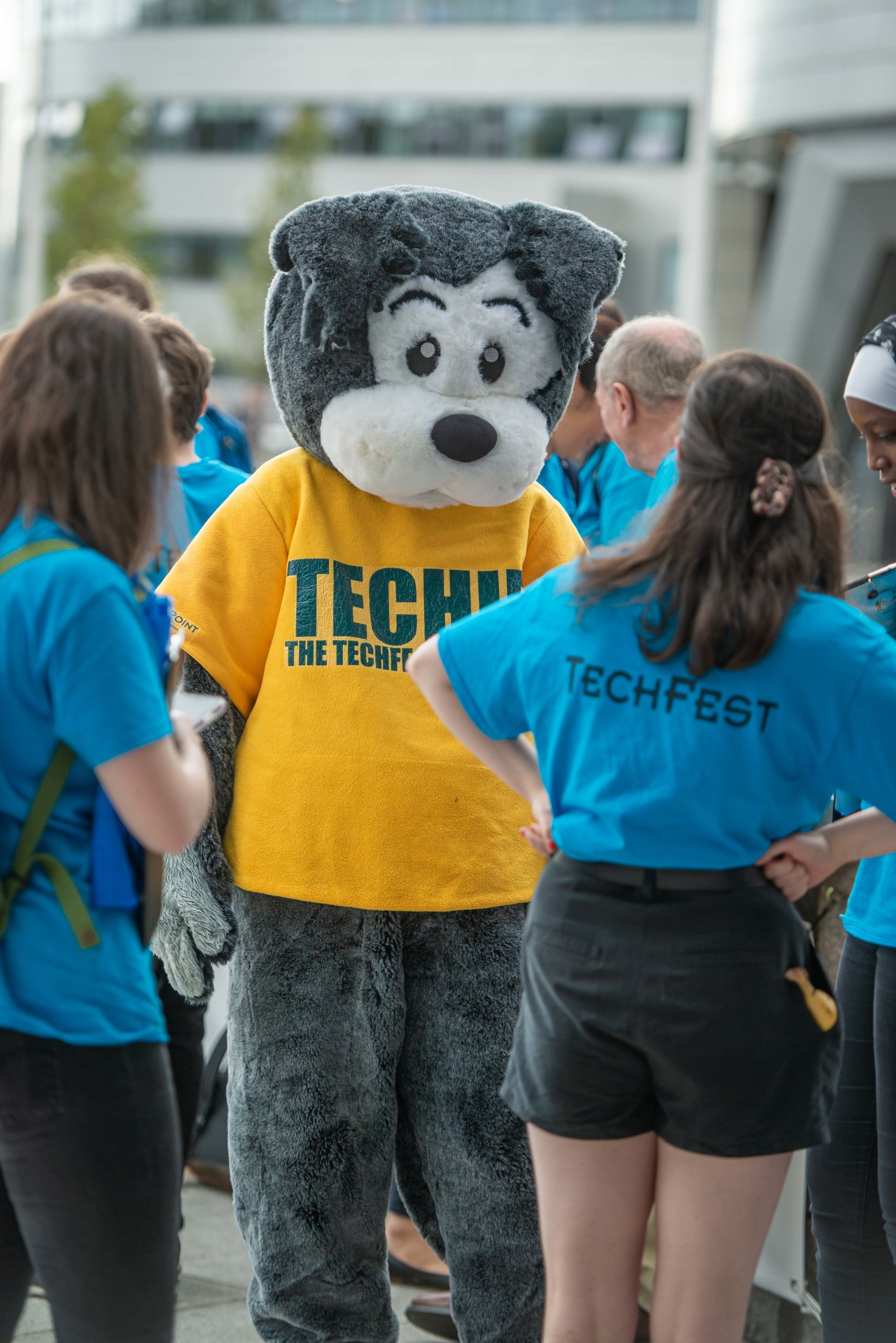 Robert Gordon University, Aberdeen,Tuedsay 27th August 2019 Pictured is School visits to TechFest 2019Picture by Euan Duff / Abermedia