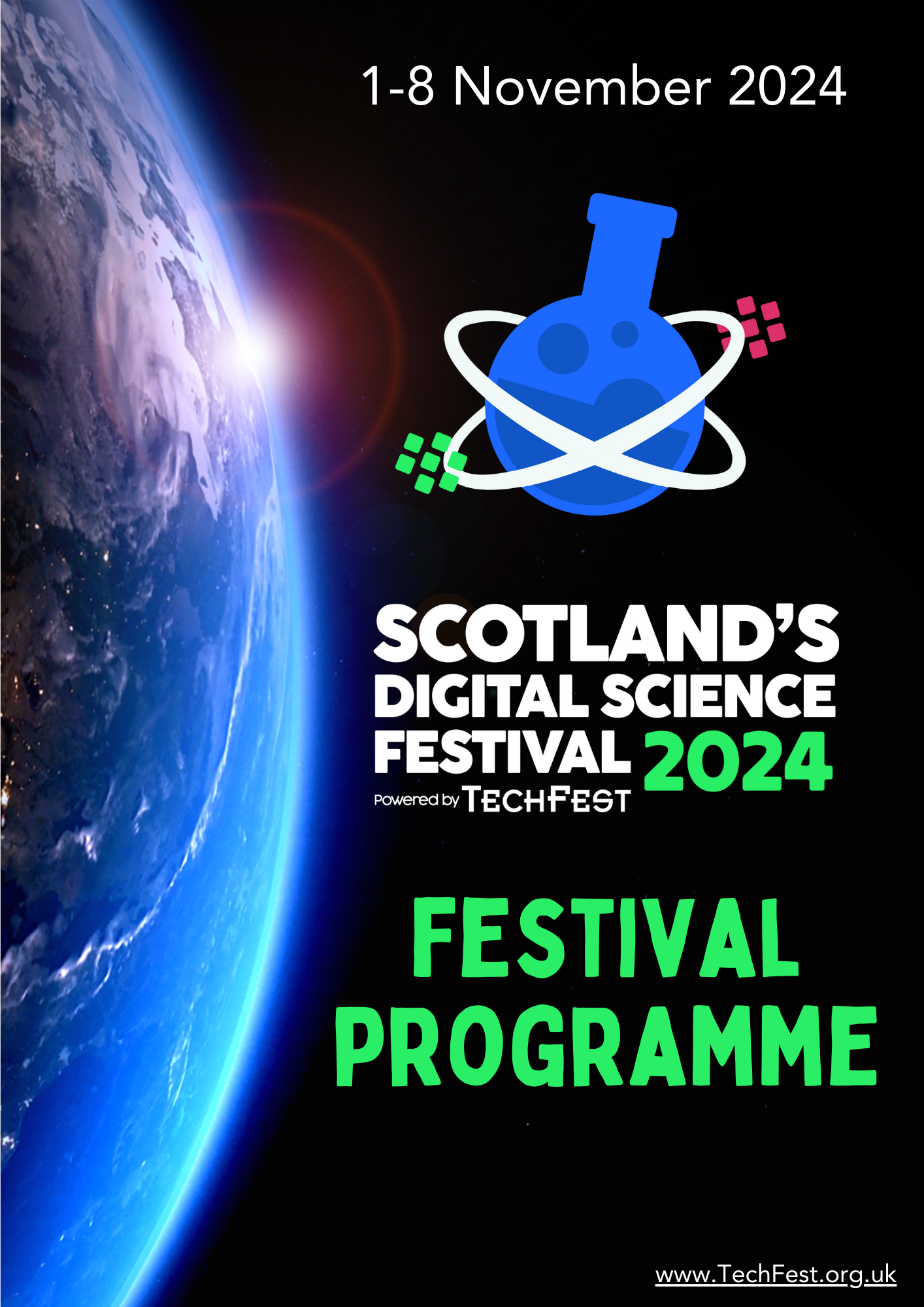 Scotlands Digital Science Festival Cover