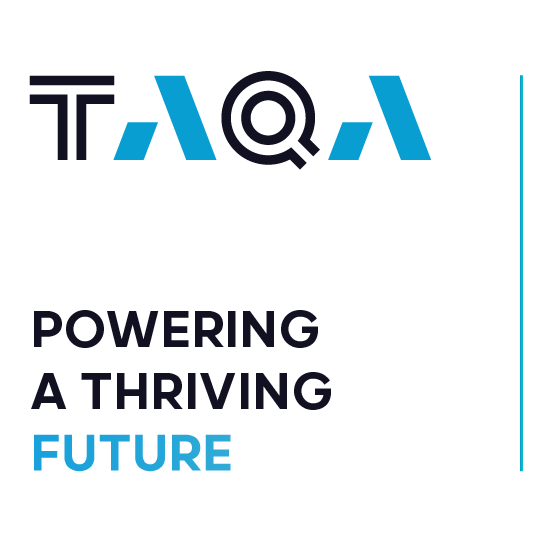 Taqa logo and strapline